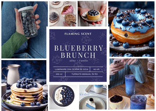Lumânare parfumată - BLUEBERRY BRUNCH