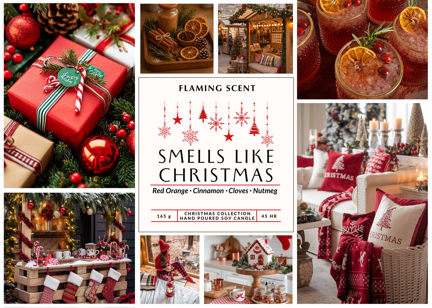 LUMANARE PARFUMATA - SMELLS LIKE CHRISTMAS