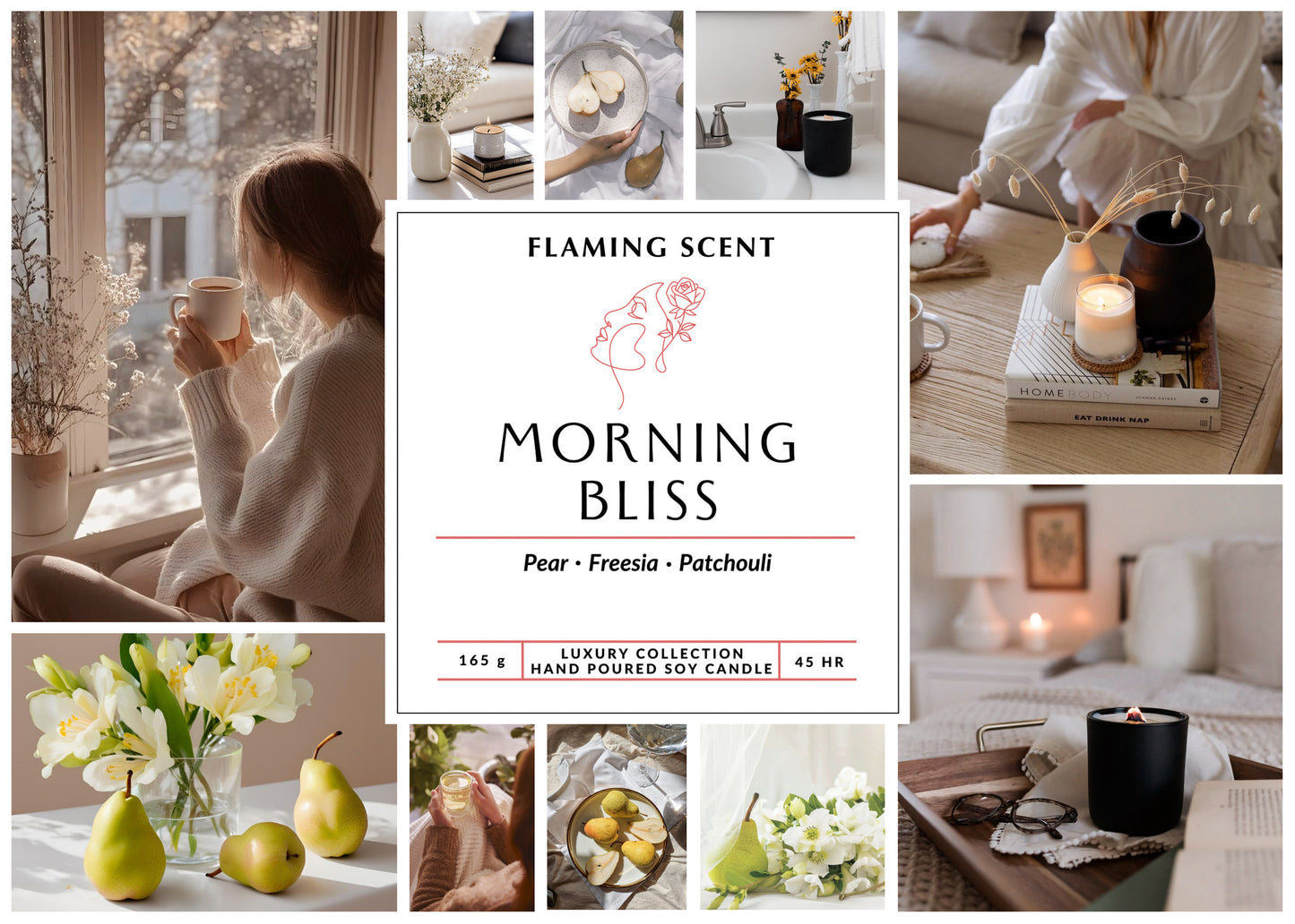 Lumânare parfumată - MORNING BLISS, 165 g