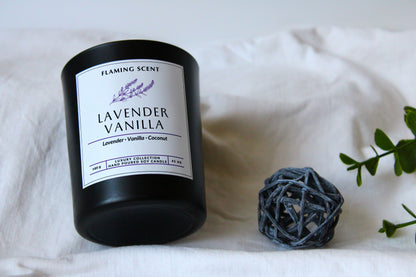 Lumânare parfumată - LAVENDER VANILLA, 165 g
