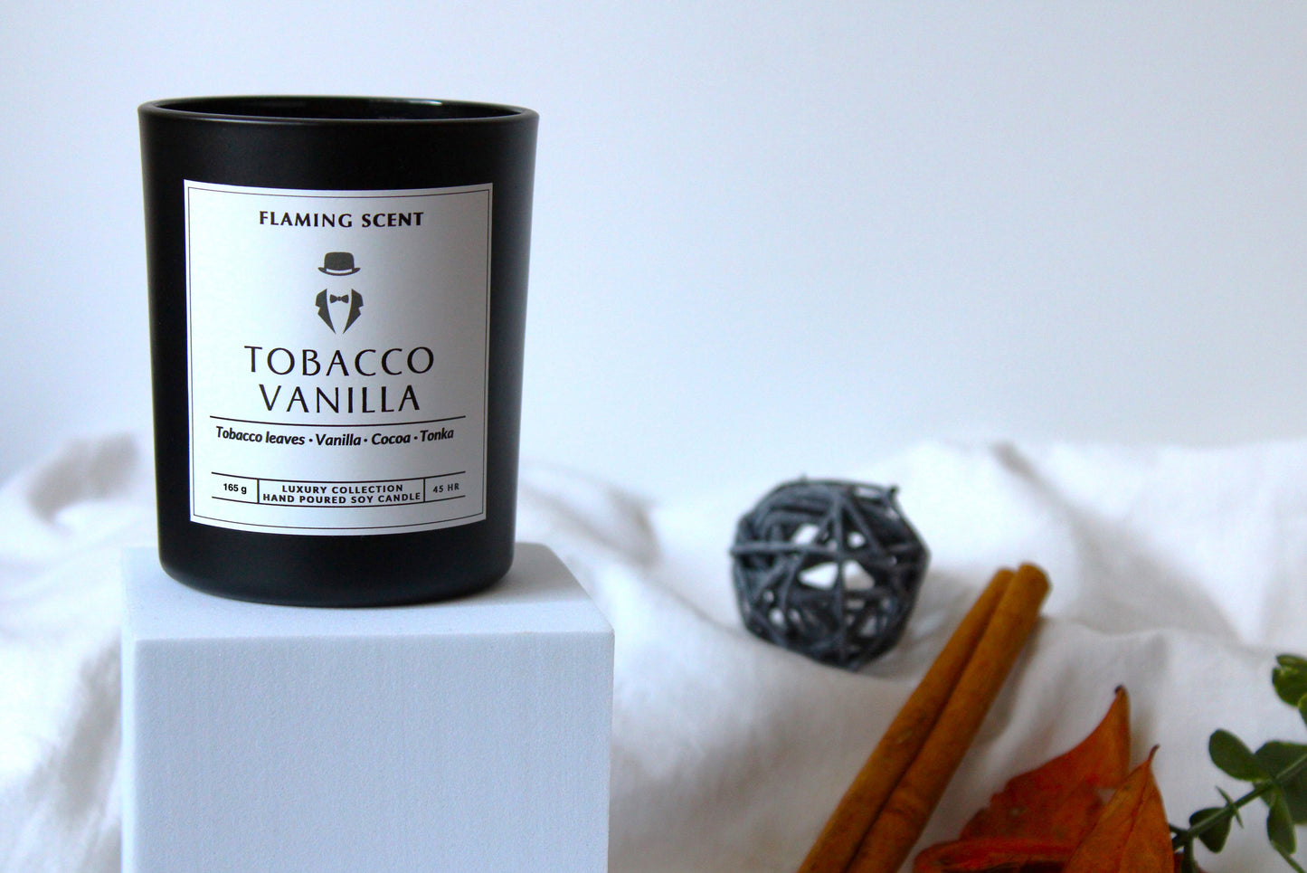 Lumanare parfumata -  TOBACCO VANILLA, 165 g