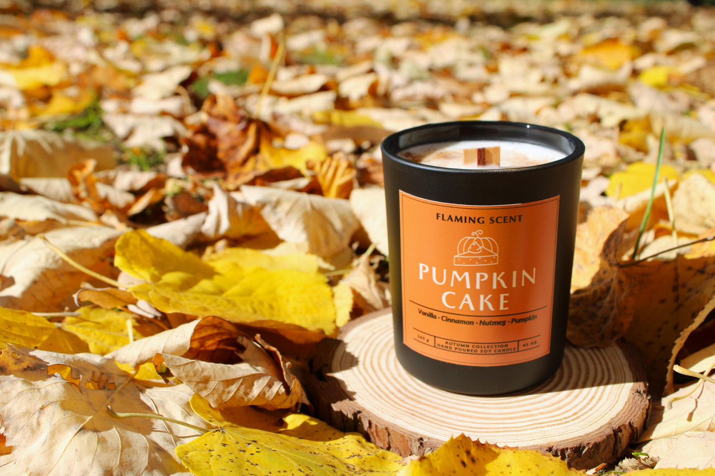 Lumânare parfumată - PUMPKIN CAKE, 165 g