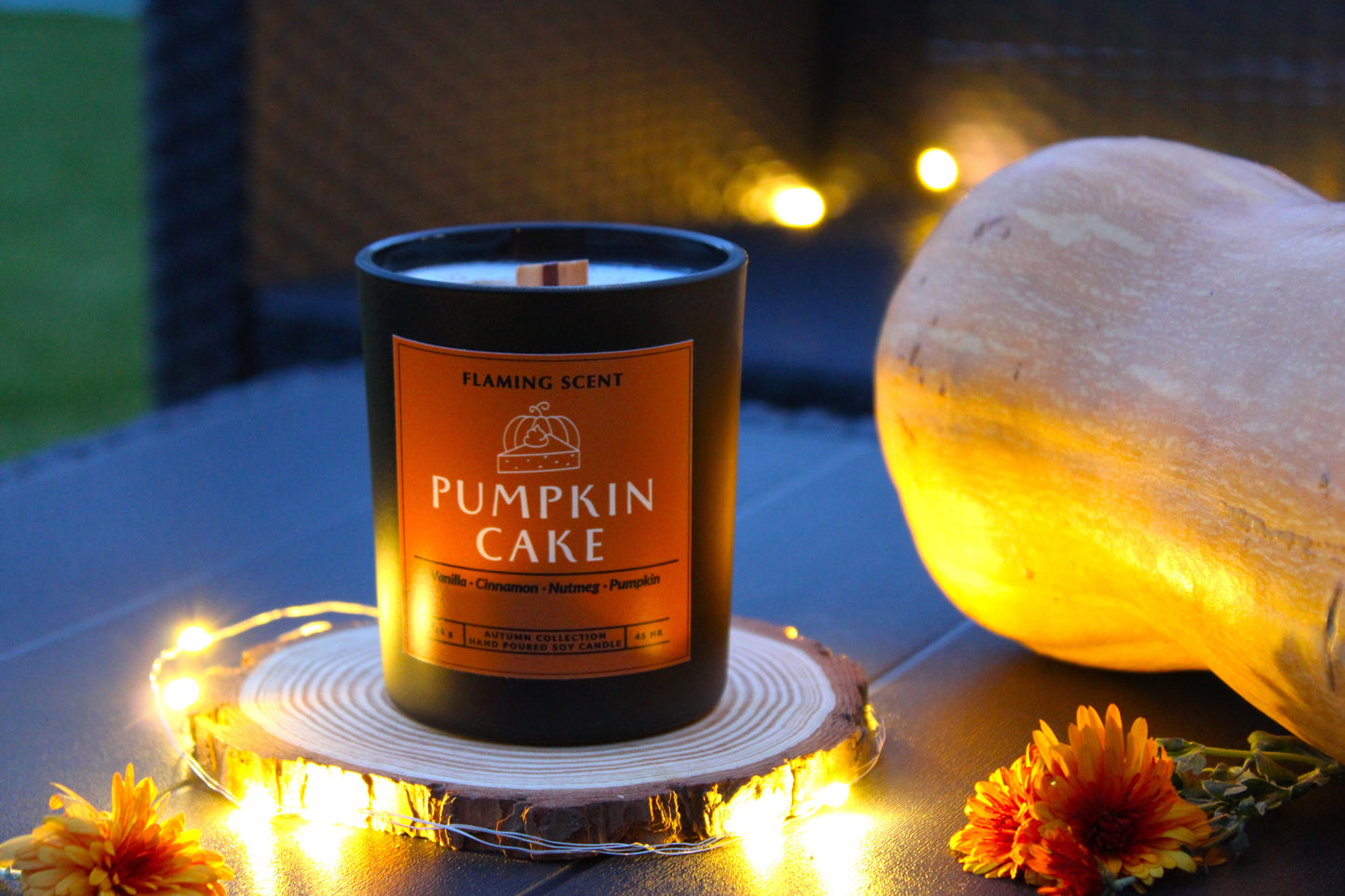 Lumânare parfumată - PUMPKIN CAKE, 165 g