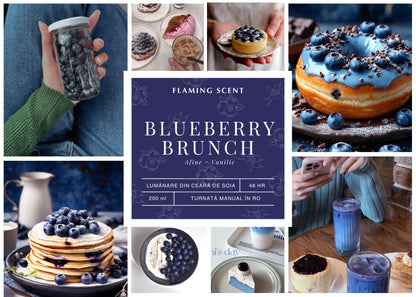 Lumânare parfumată - BLUEBERRY BRUNCH