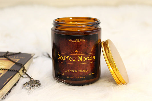 Lumânare parfumată -  COFFEE MOCHA (230 ml)