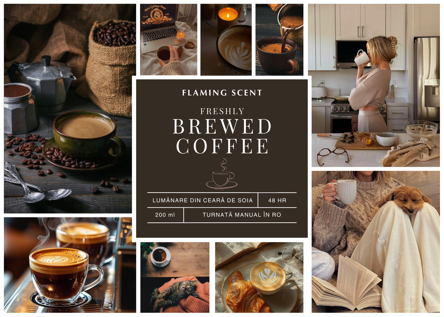 Lumanare parfumata - FRESHLY BREWED COFFEE