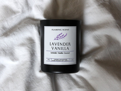 Lumânare parfumată - LAVENDER VANILLA, 165 g