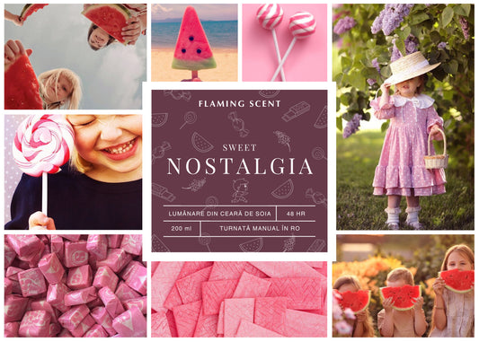 Lumânare parfumată - SWEET NOSTALGIA