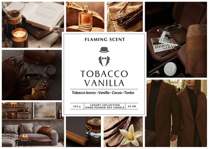 Lumanare parfumata -  TOBACCO VANILLA, 165 g