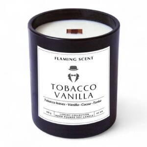 lumanare parfumata tobacco vanilla, 165 g