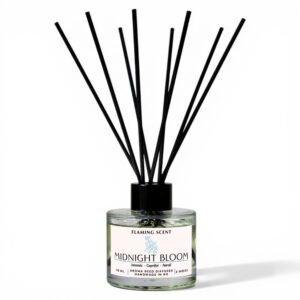odorizant de cameră cu bețișoare – midnight bloom, iasomie, caprifoi, neroli, 90ml