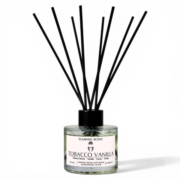odorizant de cameră cu bețișoare – tobacco vanilla, 90ml